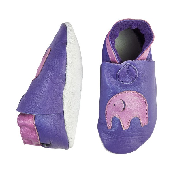 Babyschoentjes Elephant Purple