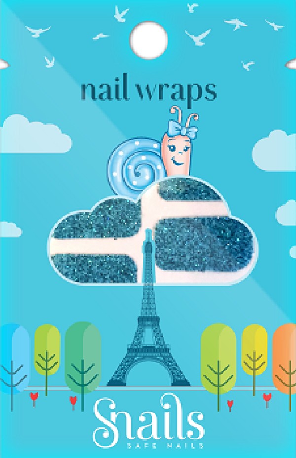Nail Wraps Turquoise