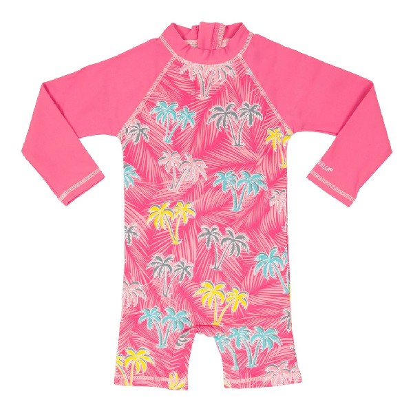 UV-suit Palm Tree Flamingo
