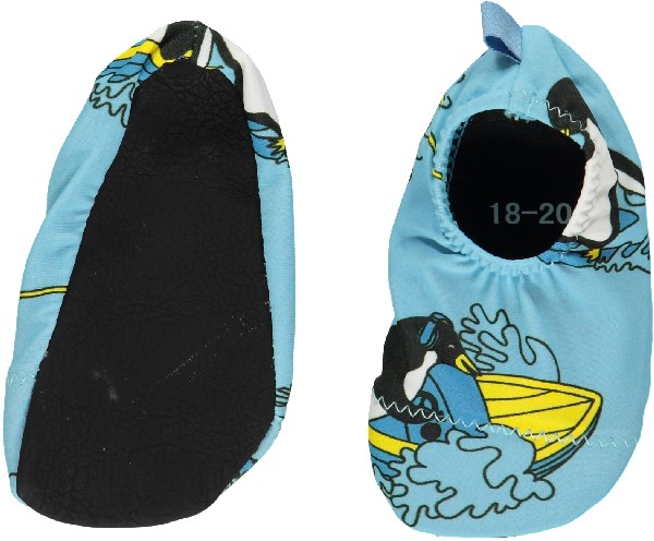 Swim Shoes Surf Penguin Blue
