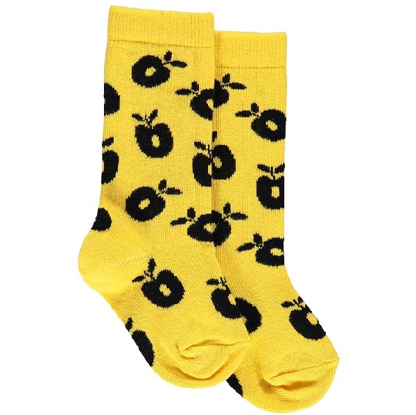 Knee Socks Apple Yellow
