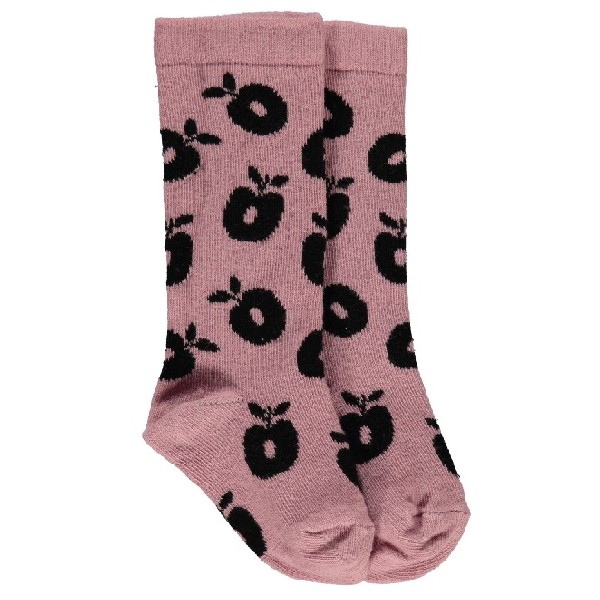 Knee Socks Apple Sea Pink