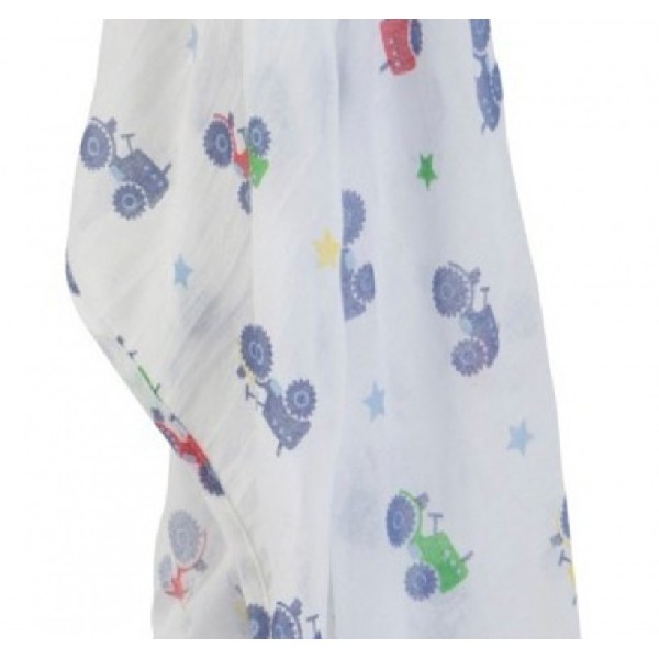 Muslin Swaddle Tractor