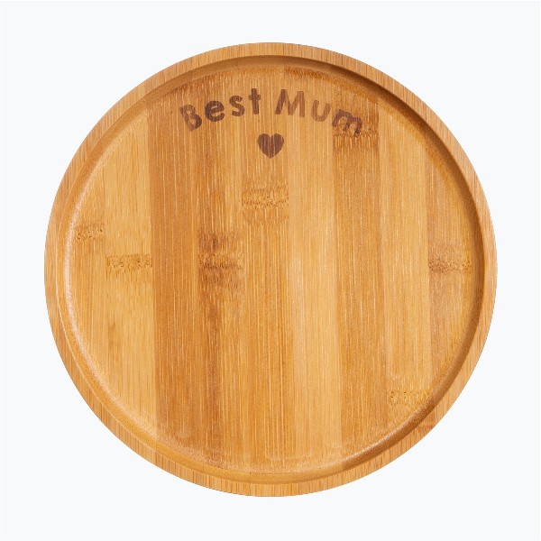 Bamboo Plate Best Mum