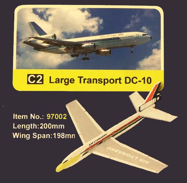Katapult Vliegtuig Transport DC-10