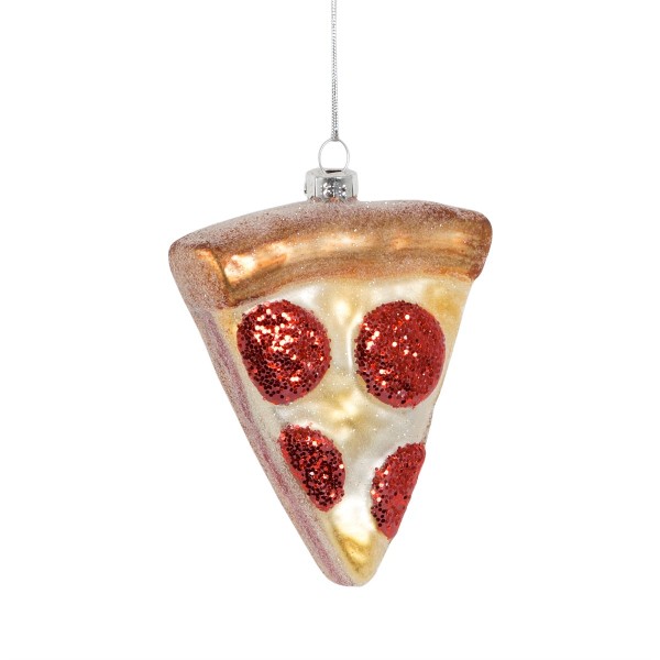 Kerstbal Pizza Slice