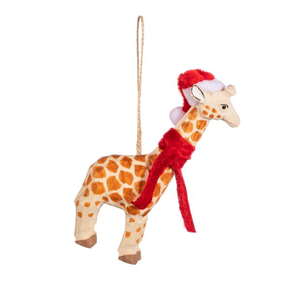 Kerstbal_Wooden_Giraffe