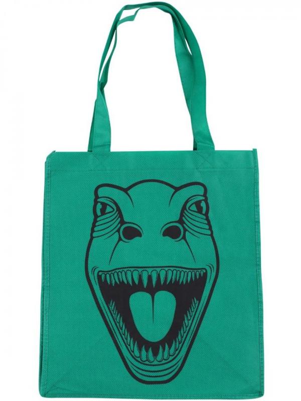 Shoppingbag_Large_T_Rex_Green