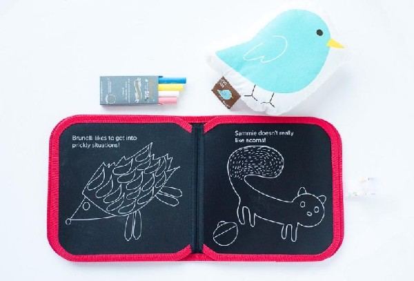 Chalk Coloring Book Gift Set