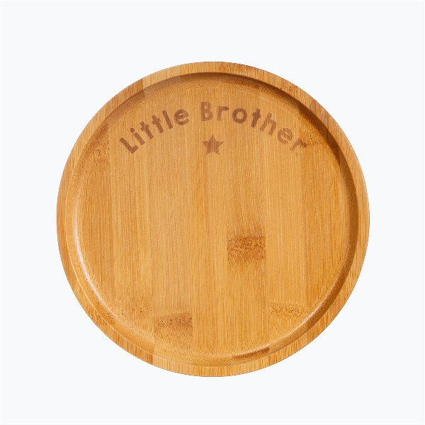 Bamboo Plate Little Brother